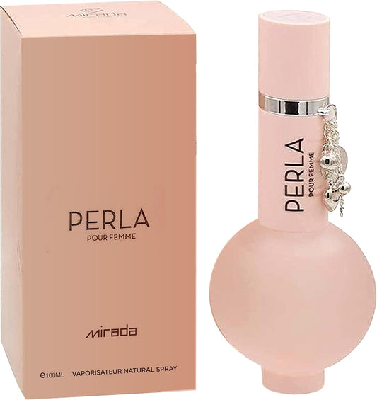MIRADA Perla Eau de Parfum 100ml for Women | Floral Fruity Long-Lasting Perfume