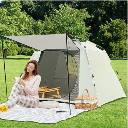 Instant Pop-Up Camping Tent | Spacious Easy Setup Shelter for Hiking, Picnic & Backpacking