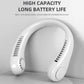 Portable Bladeless Neck Fan | Hands-Free Wearable Neckband Fan with 3 Speeds for Travel & Outdoor