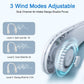Portable Bladeless Neck Fan | Hands-Free Wearable Neckband Fan with 3 Speeds for Travel & Outdoor