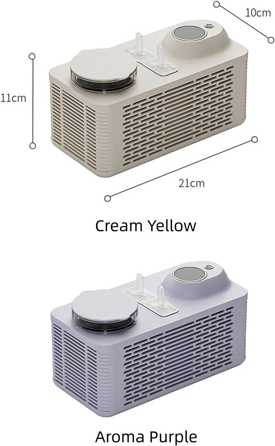 KYOFIS Mini Ice Pop Maker Machine | Portable Homemade Popsicle Maker with 4 Sticks (Yellow)