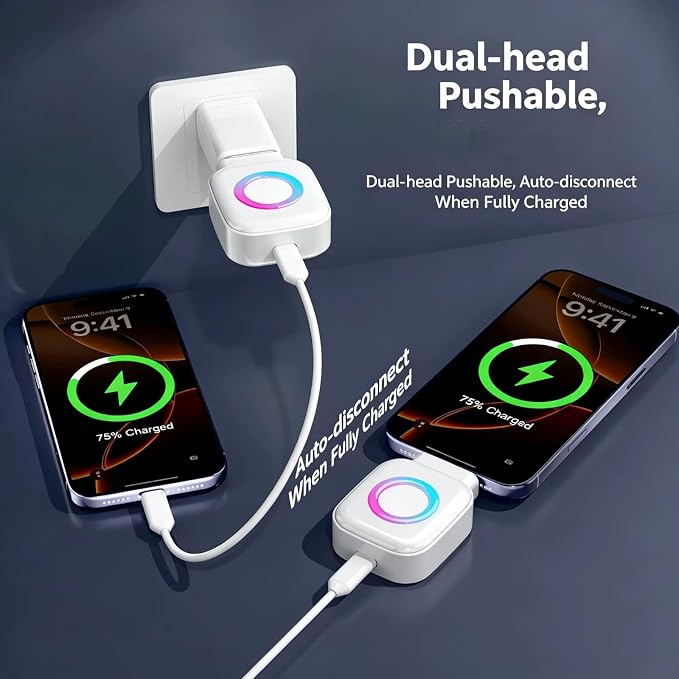 140W Smart Auto Stop USB-C Charging Adapter | Fast Charger with Overcharge Protection for Smartphones & Tablets