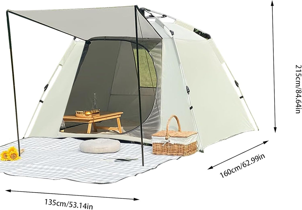 Instant Pop-Up Camping Tent | Spacious Easy Setup Shelter for Hiking, Picnic & Backpacking