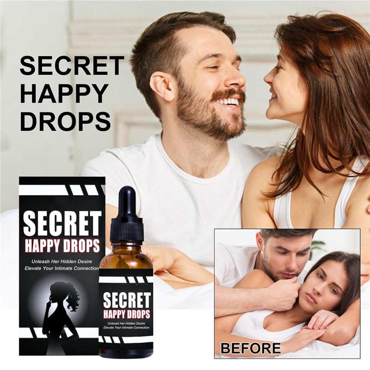 Secret Happy Drops for Women 100ml | Herbal Wellness Oral Drops for Relaxation & Intimate Wellness