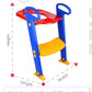 LWVAX Foldable Kids Toilet Training Seat with Handles | Portable Potty Seat for Toddlers & Babies