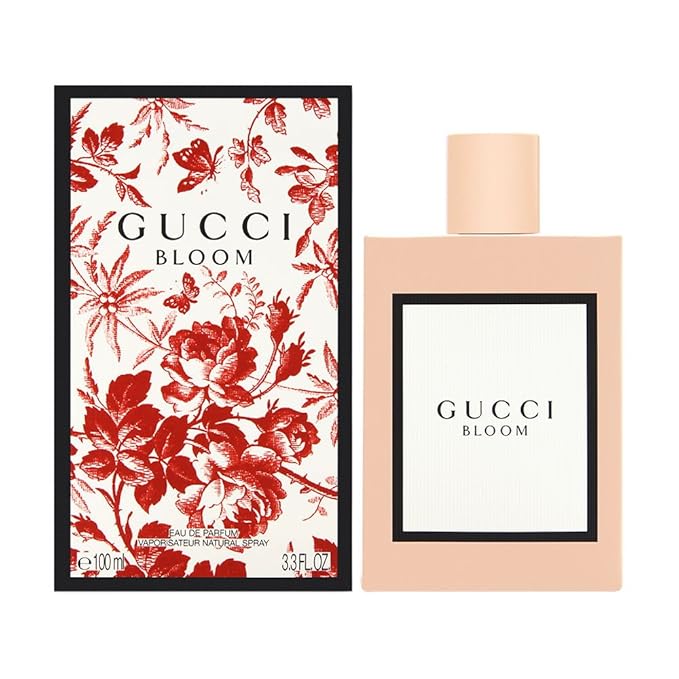 Gucci Bloom Eau de Parfum 3.4 oz (100ml) for Women | Luxury Floral Fragrance