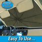 Car Windshield Sun Shade | Foldable UV Protection Sunshade for Cars, SUVs & Trucks