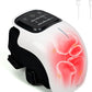 Brenzo Knee Massager with Heat & Vibration | Cordless Knee Wrap with Red Light Therapy (White)