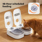Automatic Pet Feeder with Timer & Stainless Steel Bowl | Smart Food Dispenser for Cats & Dogs