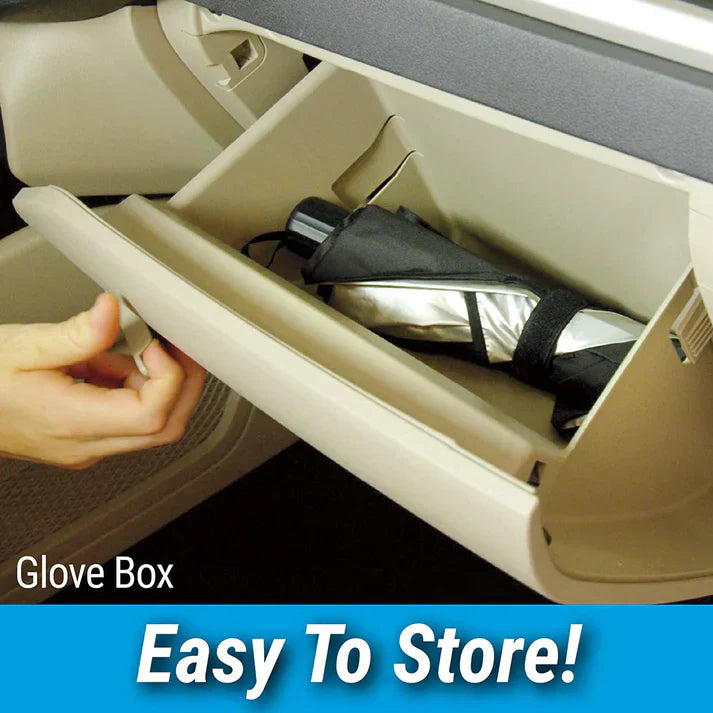Car Windshield Sun Shade | Foldable UV Protection Sunshade for Cars, SUVs & Trucks