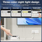 AUNNO Extension Lead with USB Ports & Night Light | 5 Way Power Strip, 2 USB-A + 2 USB-C, Surge Protected, 1.8M Cable
