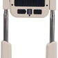 Luqeeg Solar LED Work Light with Stand | 10000LM Portable Outdoor Flood Light for Camping & Worksites