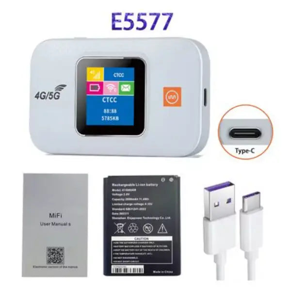 Mobile WiFi Pro – Portable 4G LTE CAT6 WiFi Router