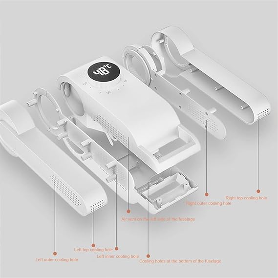 Portable Electric Shoe Dryer & Foot Warmer | Smart Shoe Dehumidifier & Deodorizer for Winter